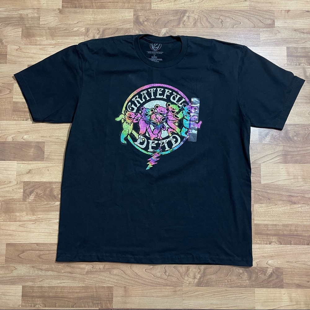 Grateful Dead Bears Lightning Bolt Shirt Men’s XL NWOT